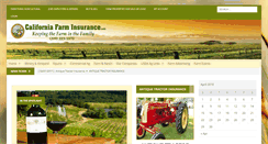 Desktop Screenshot of californiafarminsurance.com